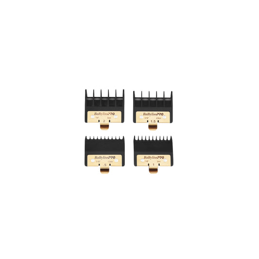 BABYLISS REPLACEMENT PREMIUM TRIMMER GUARD ATTACHMENTS - 4PC. # FXPTG