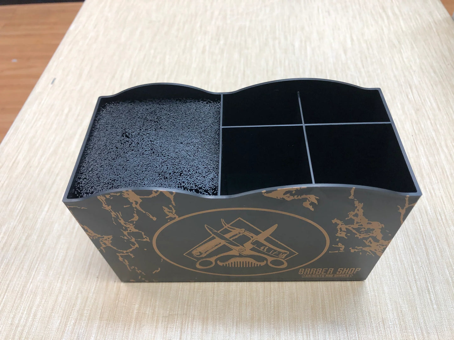 Professional Barber & Salon Holder Case – Organize Scissors, Combs, Brushes & Tools