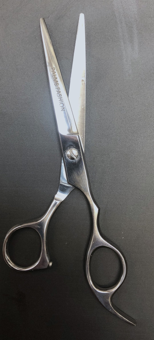 Professional barber shear stainless steel ergonomic handle