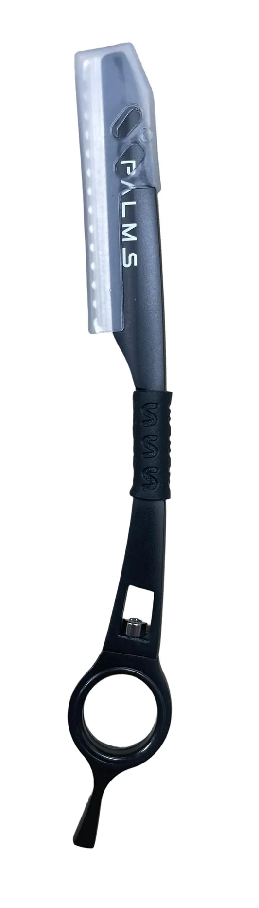 Professional styling razor with thinning blade for barber texturizing