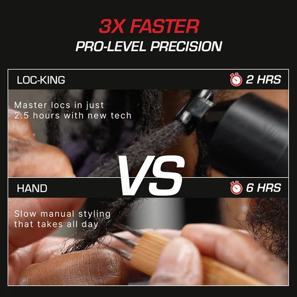 RED Pro Loc King Cordless Auto Loc Styler #ALD01 – Interlocking Tool