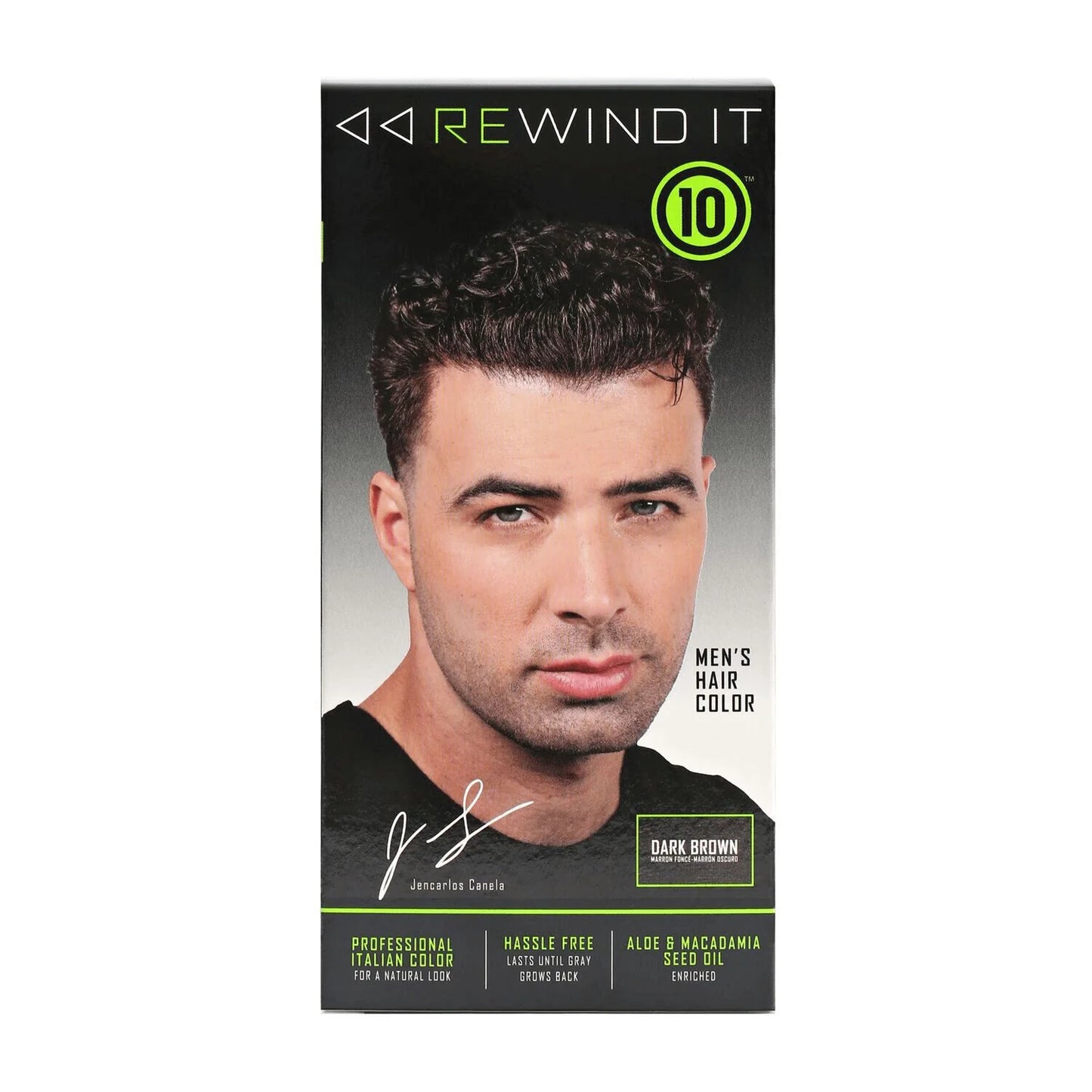 Rewind It hair color dark brown ammonia free