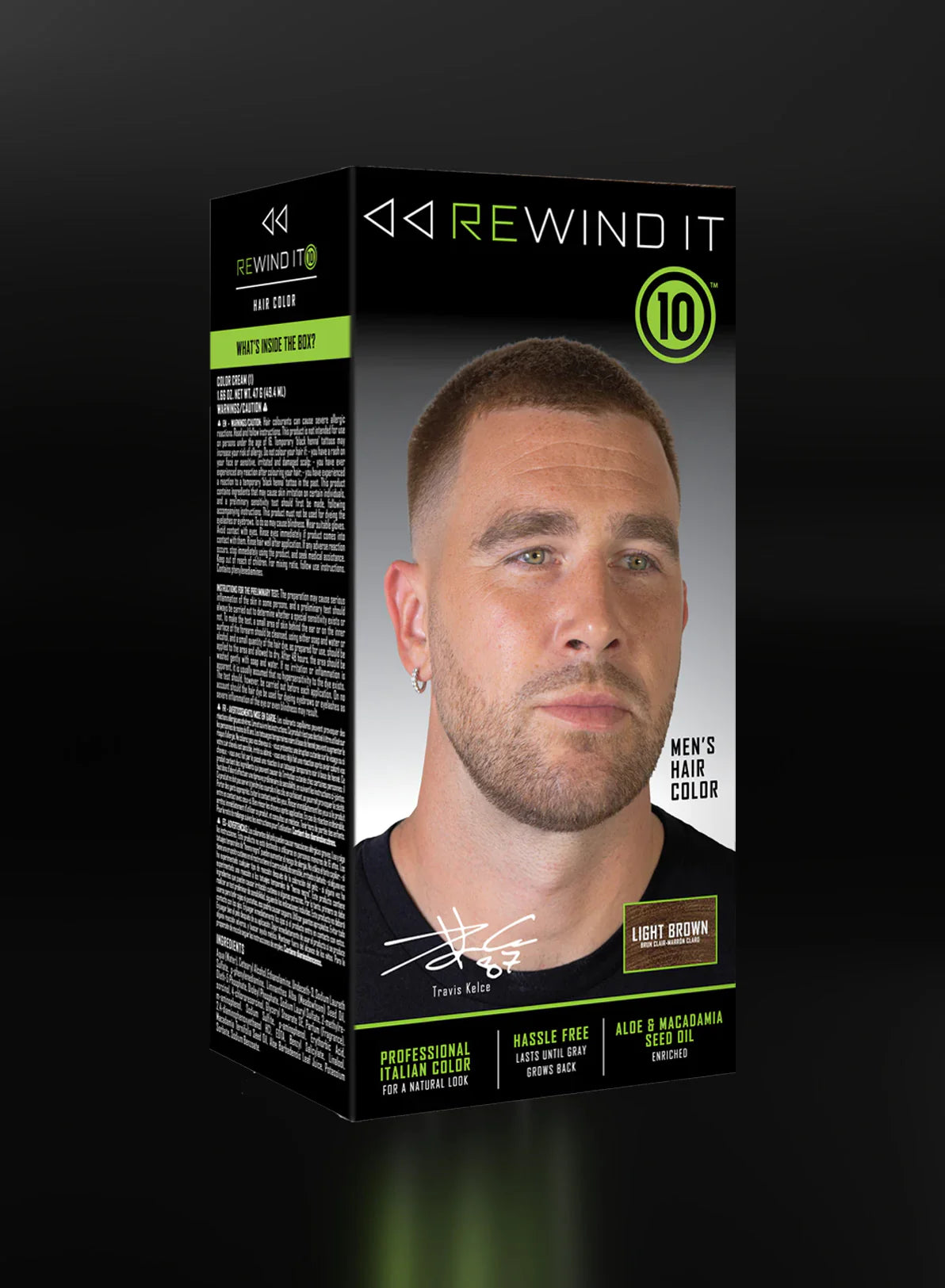 Rewind It hair color light brown ammonia free