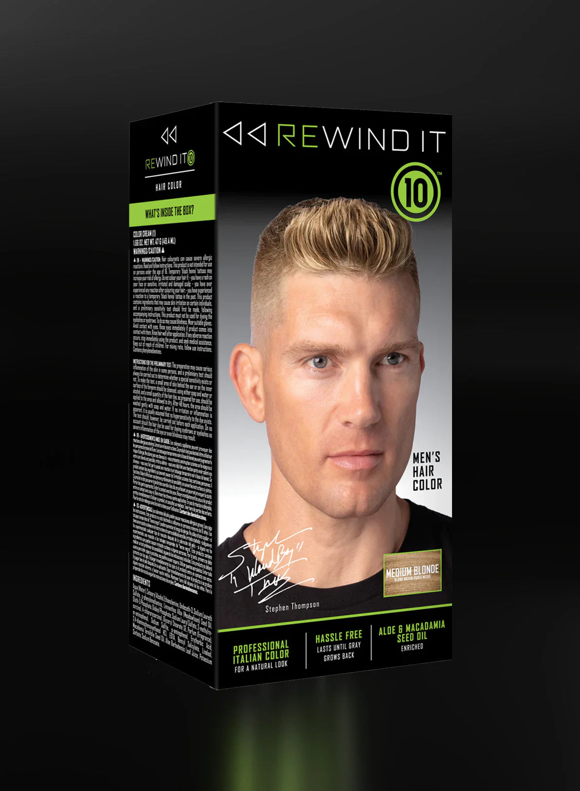 Rewind It hair color medium blonde ammonia free