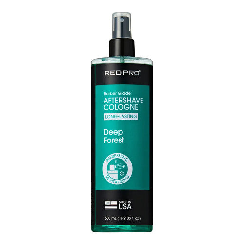 Red Pro Deep Forest Aftershave Cologne 16.9oz barber aftershave