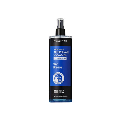Red Pro Sea Breeze Aftershave Cologne 16.9oz barber aftershave