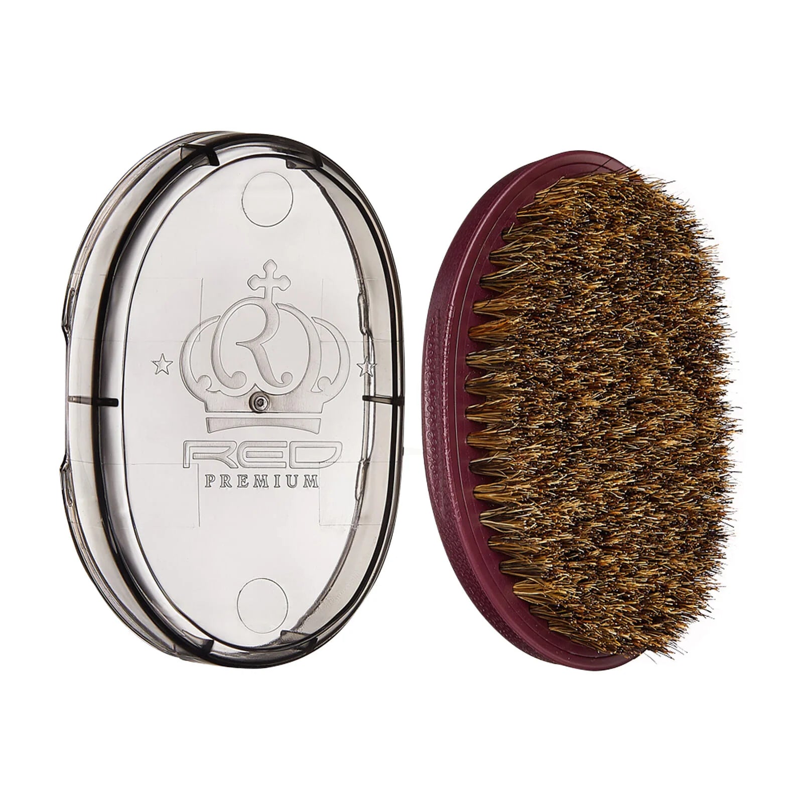Red Bow-Wow 360 Power Wave Boar Brush with Case #BR31
