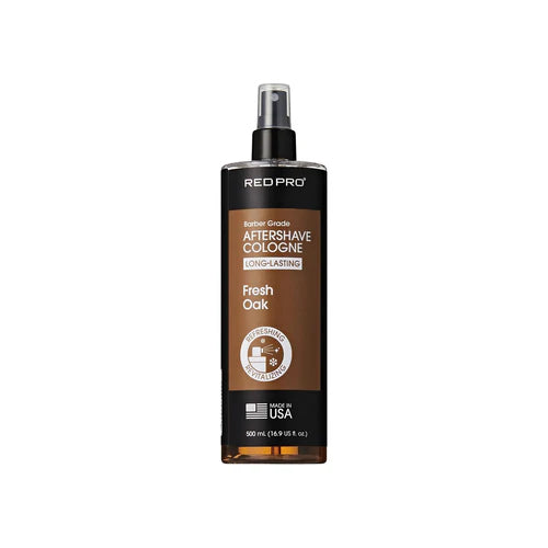 Red Pro Fresh Oak Aftershave Cologne 16.9oz barber aftershave