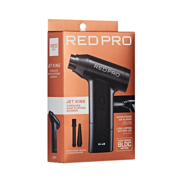 Red Pro Jet King Cordless Electric Air Duster #JB01 – 110,000 RPM