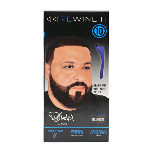 Rewind It Beard Color Dark Brown 10-Min Formula