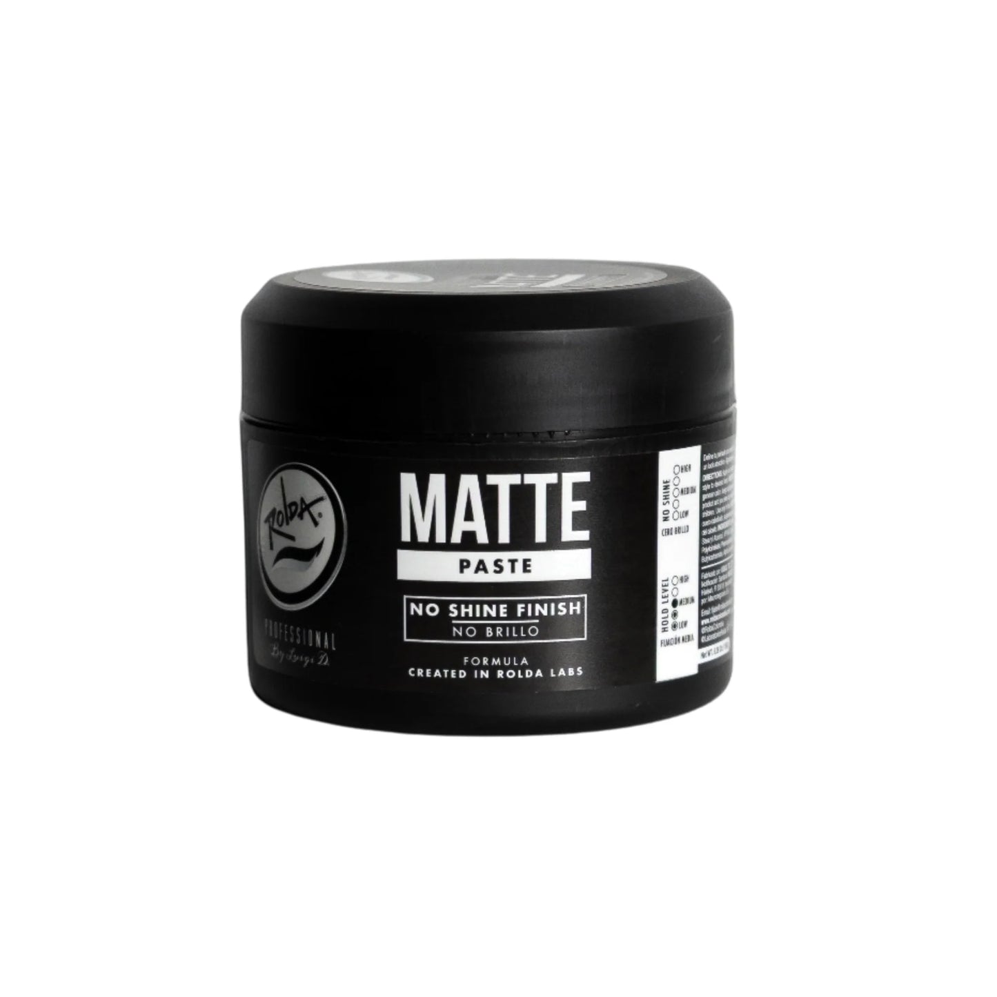Rolda Matte Paste 5oz Medium Hold Water-Based Matte Hair Styling Paste