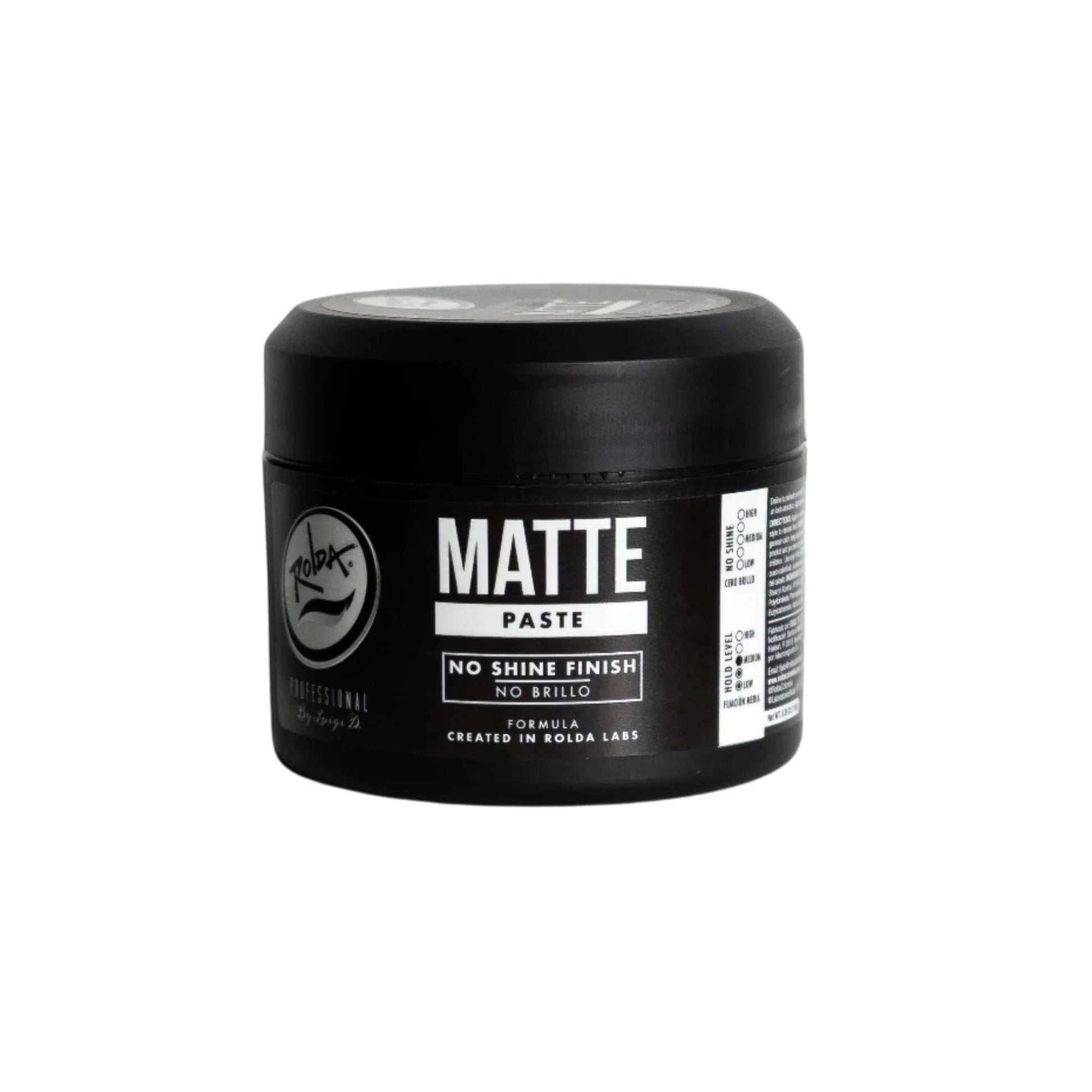 Rolda Matte Paste 5oz Medium Hold Water-Based Matte Hair Styling Paste