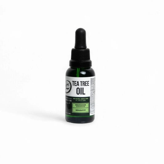 Rolda Tea Tree Beard Oil 1.05 oz for Sensitive Skin and Daily Beard Care