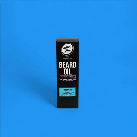 Rolda Eucalyptus and Peppermint Beard Oil 1.05 oz for Sensitive Skin