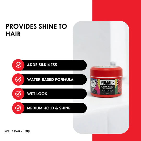 Rolda Freestyle Hair Pomade Medium Hold Water-Based Styling Pomade