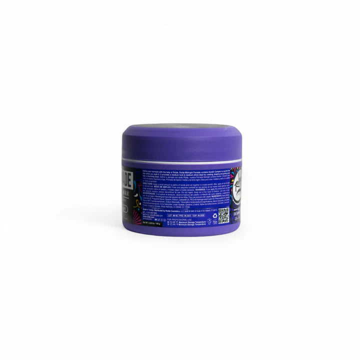 Rolda Midnight Hair Pomade Medium Hold Water-Based Styling Pomade