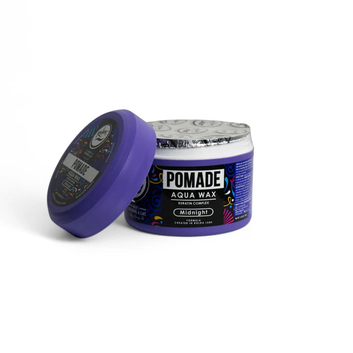 Rolda Midnight Hair Pomade Medium Hold Water-Based Styling Pomade