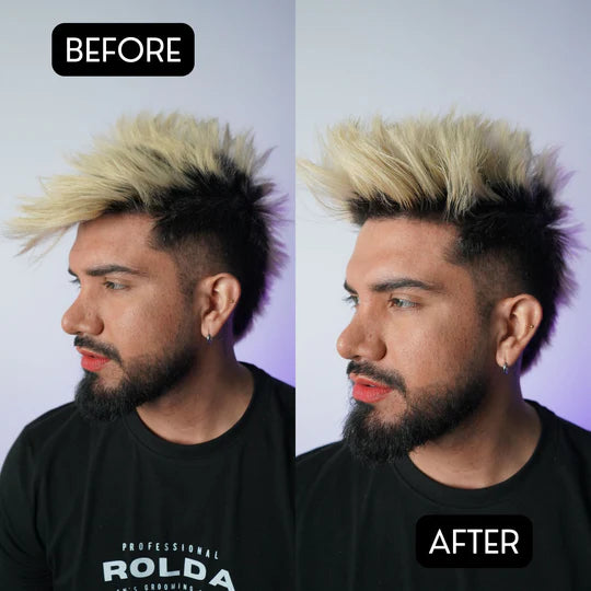 Rolda Midnight Hair Pomade Medium Hold Water-Based Styling Pomade