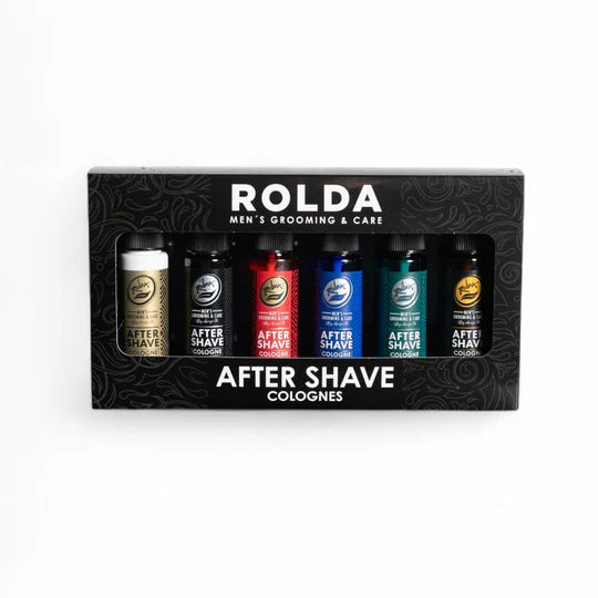 Rolda R and Urban Collection Aftershaves Trial Kit travel-size colognes