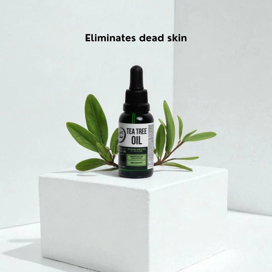 Rolda Tea Tree Beard Oil 1.05 oz for Sensitive Skin and Daily Beard Care