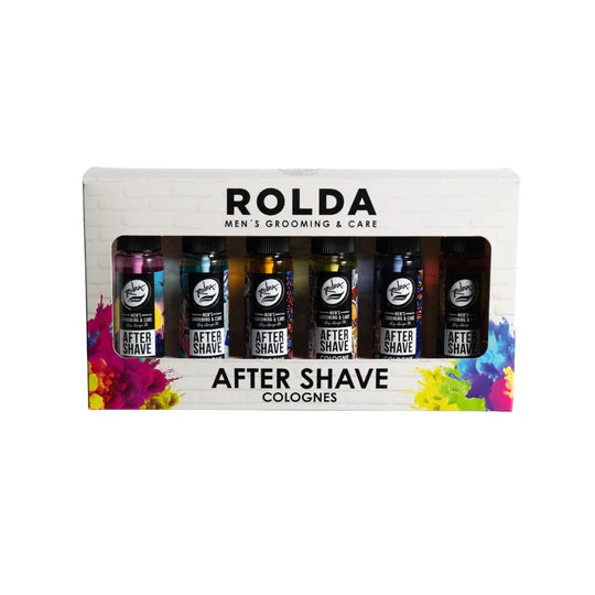 Rolda Urban Collection Aftershaves Trial Kit 6 travel-size colognes