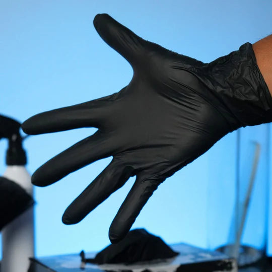 Rolda nitrile gloves disposable barber gloves touchscreen 100 count