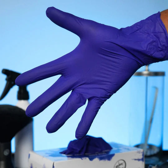 Rolda nitrile gloves disposable barber gloves touchscreen 100 count