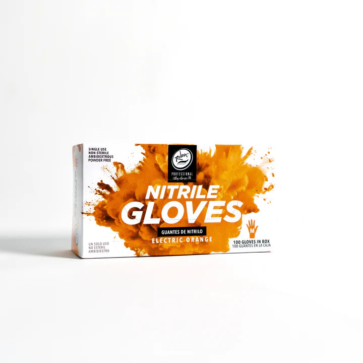 Rolda nitrile gloves disposable barber gloves touchscreen 100 count