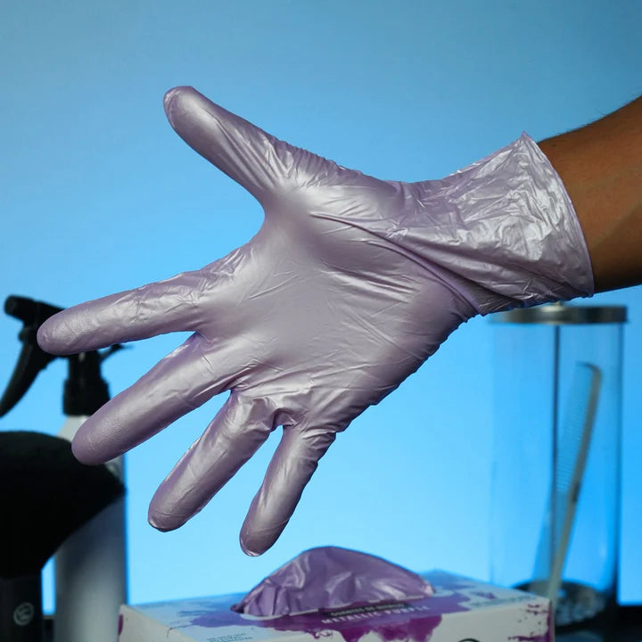 Rolda nitrile gloves disposable barber gloves touchscreen 100 count