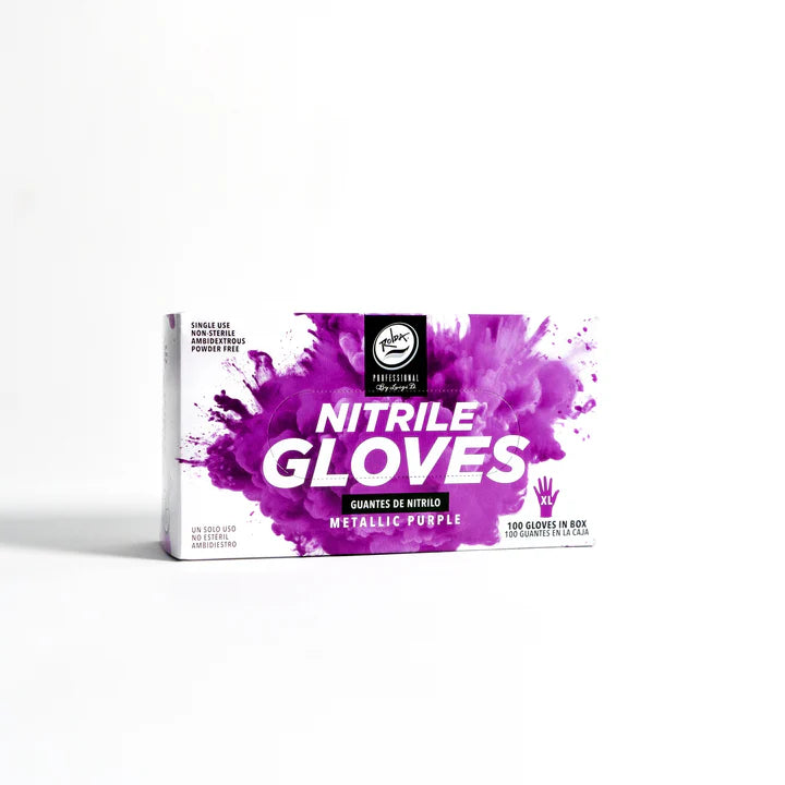 Rolda nitrile gloves disposable barber gloves touchscreen 100 count