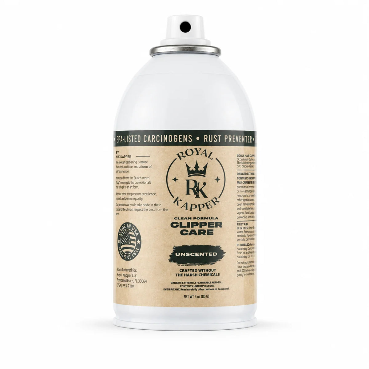 Royal Kapper Clipper Spray - Unscented Royal Mini 3 oz