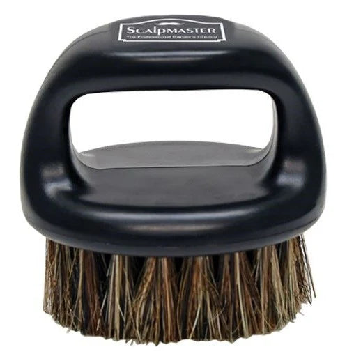 SCALP MASTER 100% BOAR BRISTLE BARBER BRUSH #SC-9048