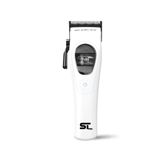 Supreme Trimmer TORQ Clipper in white front view