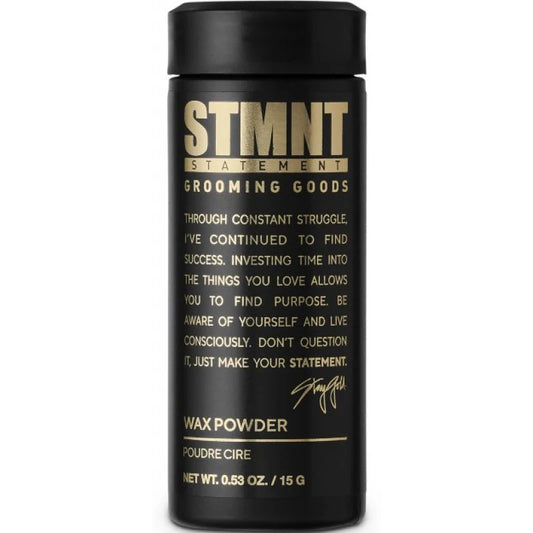 STMNT Wax Powder transforming powder to wax hair styler