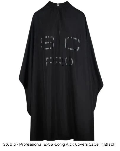 STYLECRAFT EXTRA LONG CAPE - BLACK # SC340B