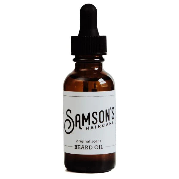 Samson's beard oil 1 oz moisturizing beard care oil