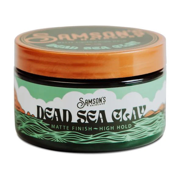 Samson's Dead Sea Clay ultra-matte styling clay 4 oz