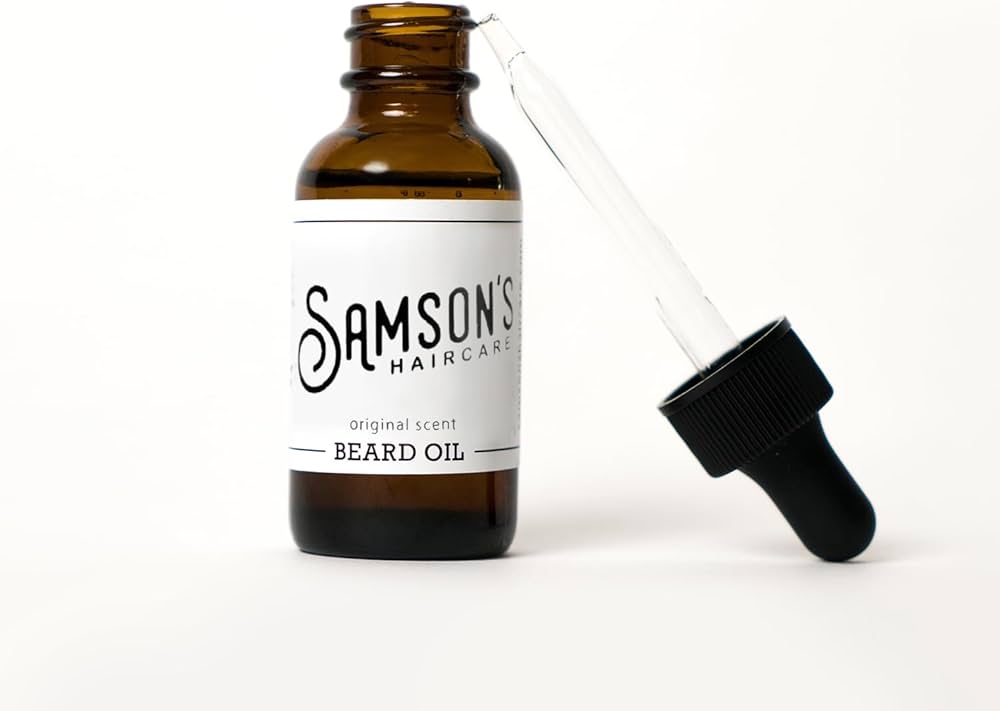 Samson's beard oil 1 oz moisturizing beard care oil