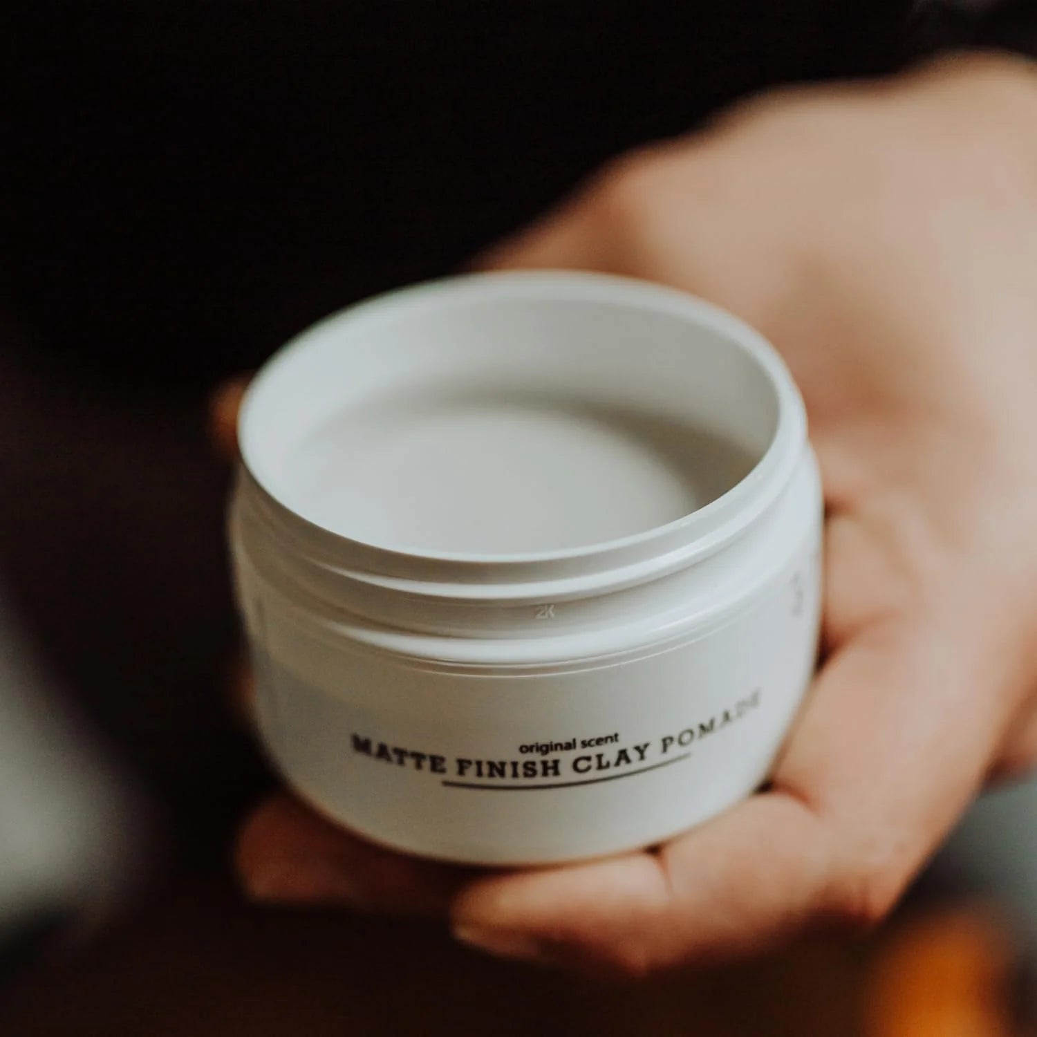 Samson's clay pomade 3 oz medium hold matte finish