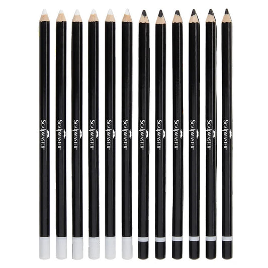 Scalpmaster Barber Pencils 12-Pack #SC9073 – Line Up & Design Marking