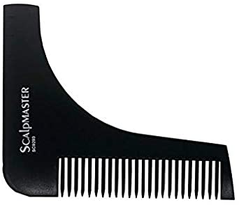 Scalpmaster Beard Styling Tool – Professional Beard Shaping & Grooming Comb #SC9293