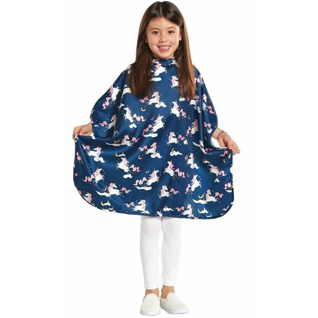 Scalpmaster Salonchic unicorn kiddie haircut cape