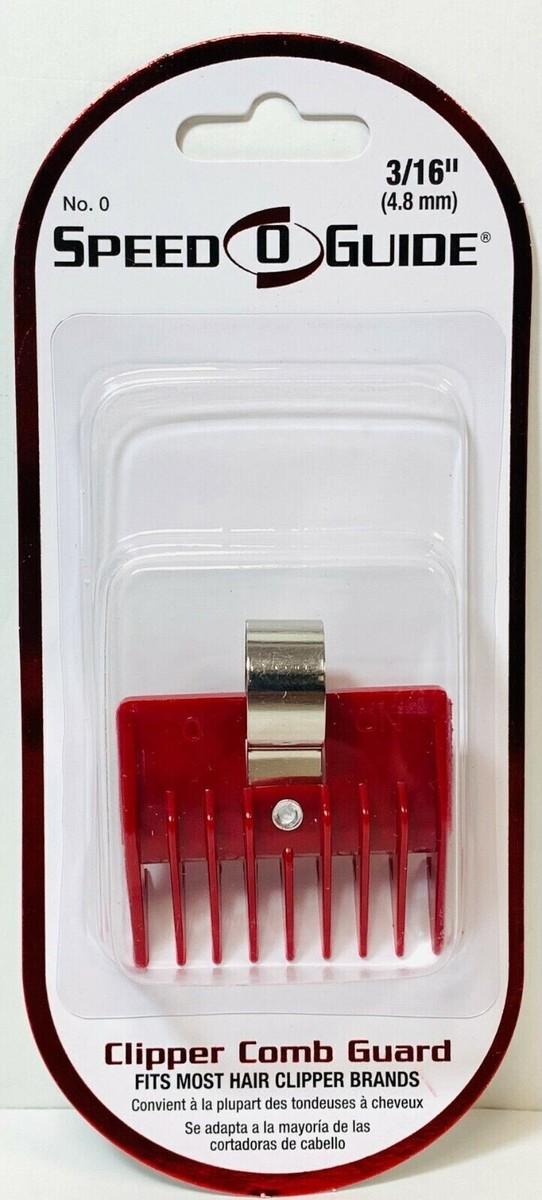 Speed-O-Guide Universal Red Clipper Attachment Comb Available in 8 Sizes