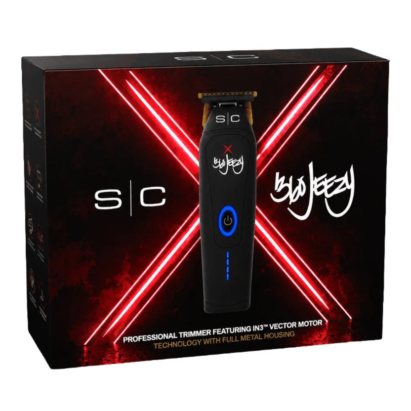 StyleCraft 360 Jeezy Cordless Trimmer #SC423B – 11,500 RPM Vector