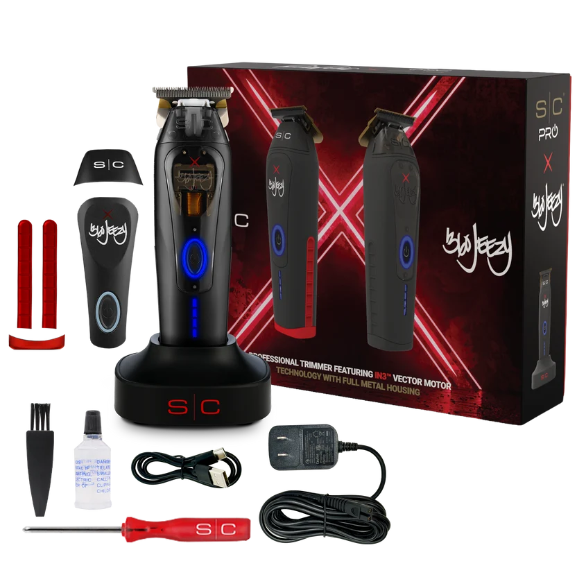 StyleCraft 360 Jeezy Cordless Trimmer #SC423B – 11,500 RPM Vector