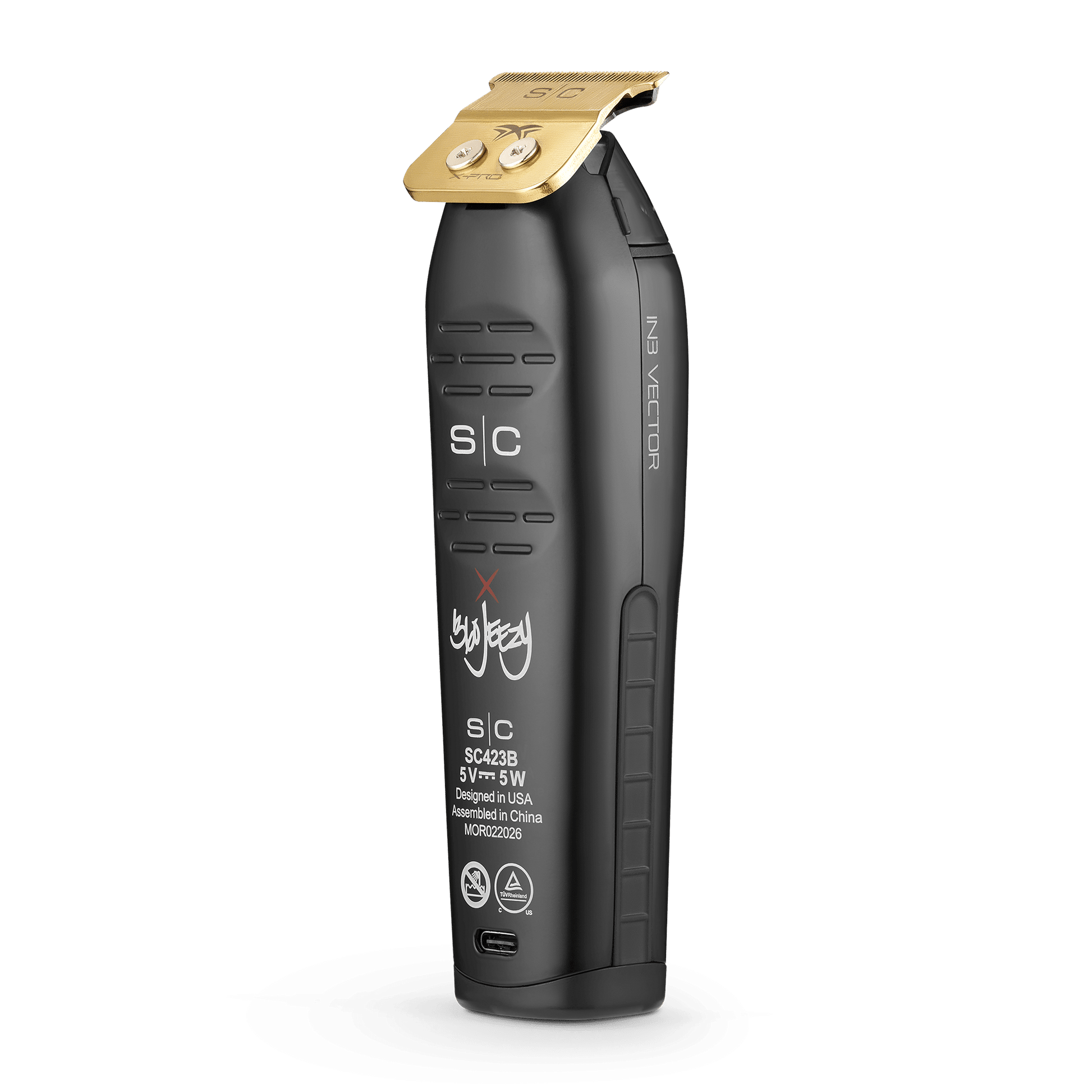 StyleCraft 360 Jeezy Cordless Trimmer #SC423B – 11,500 RPM Vector