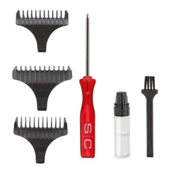 StyleCraft Flex Cordless Hair Trimmer SC406M gold titanium DLC blades professional barber trimmer