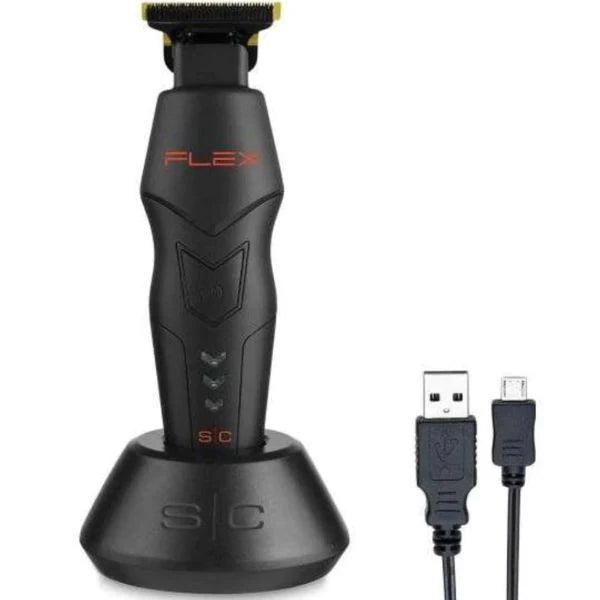 StyleCraft Flex Cordless Hair Trimmer SC406M gold titanium DLC blades professional barber trimmer