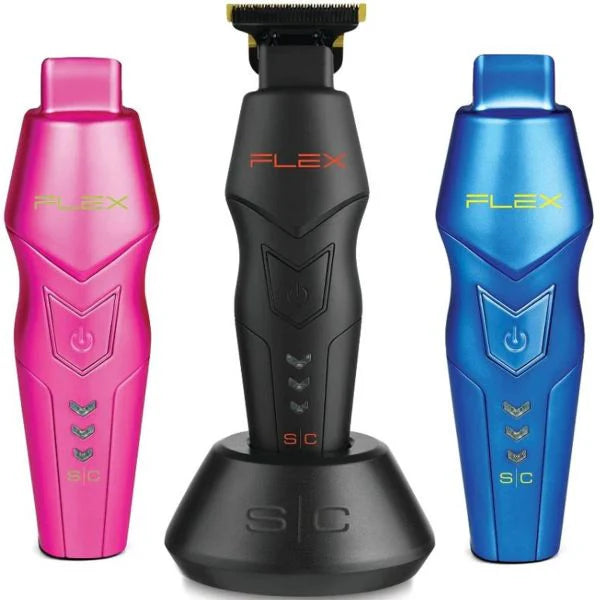 StyleCraft Flex Cordless Hair Trimmer SC406M gold titanium DLC blades professional barber trimmer