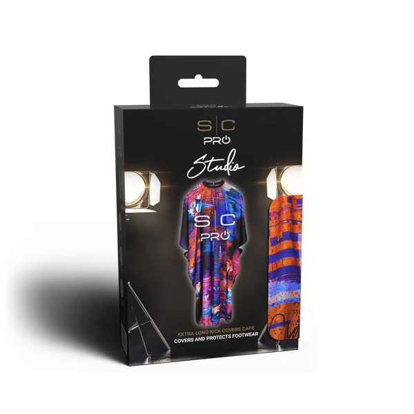 StyleCraft Professional Stylist Kick Cape Wildstyle #SC351B